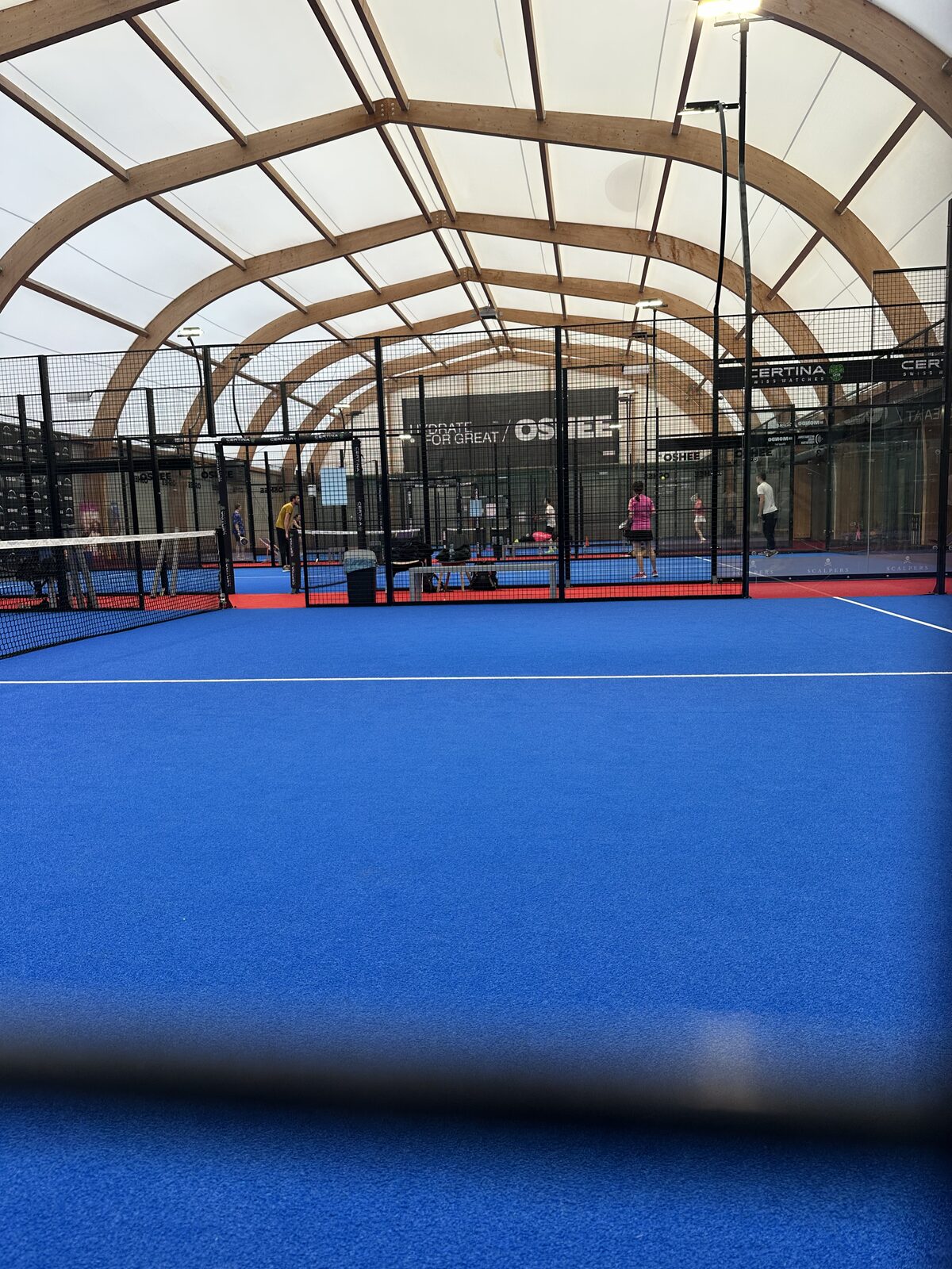 Kort padla w Gdańsku — miejsce treningów Hybrid Athlete